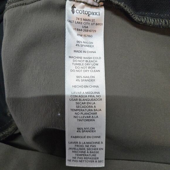 Cotopaxi Women's Viento Travel Jacket Olive Size XL - Picture 6 of 6